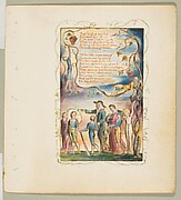 Songs of Innocence and of Experience: The Ecchoing Green (second plate)