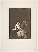 Nanny's Boy (El de la Rollona), from The Caprices (Los Caprichos), plate 4
