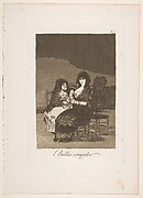 Pretty Teachings (Bellos Consejos), from The Caprices (Los Caprichos), plate 15