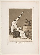 These Specks of Dust (Aquellos Polbos), from The Caprices (Los Caprichos), plate 23