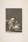 It Is Nicely Stretched (Bien Tirada Está), from The Caprices (Los Caprichos), plate 17