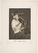 That Certainly is Being Able to Read (Esto si que es leer), from The Caprices (Los Caprichos), plate 29