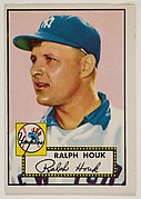 Ralph Houk, from the 1952 Topps Issue