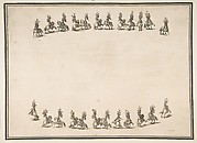 Twenty-four Cavaliers in Two Columns