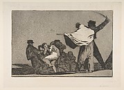 Well-Known Folly (Disparate conocido), from the Disparates, plate A