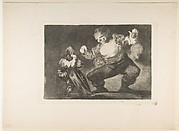 The Dancing Giant (Bobalicón), from the Disparates (Follies) or Los Proverbios, plate 4