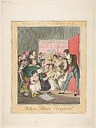 Theatrical Pleasures, Plate 4: Taken Places Occupied