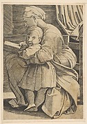 The Virgin Reading with the Infant Christ