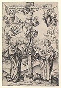 Crucifixion with Four Angels