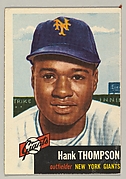 Henry Thompson, Outfielder, New York Giants, from the series Dugout Quiz (no. 20)