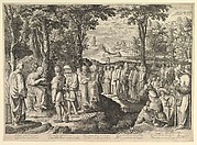 John the Baptist Preaching in the Desert