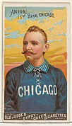 Cap Anson, 1st Base, Chicago, from the Goodwin Champion series for Old Judge and Gypsy Queen Cigarettes