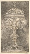 Covered Goblet with Shells