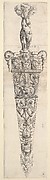 (Design for a Dagger and Sheath)