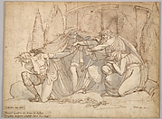 Oedipus Cursing his Son, Polyneikes