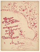 Birth Announcement for Marie-Louise Mellerio