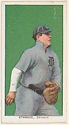 Stanage, Detroit, American League, from the White Border series (T206) for the American Tobacco Company