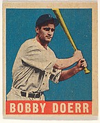 Bobby Doerr, Boston Red Sox, from All-Star Baseball series (R401-1), issued by Leaf Gum Company