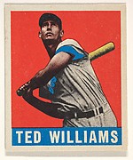 Ted Williams, Boston Red Sox, from the All-Star Baseball series (R401-1), issued by Leaf Gum Company