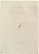 Title page to the series, The Haunted House (La Maison Hantée)