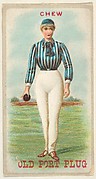 From the Sports Girls series (N463) for Old Port Plug Tobacco