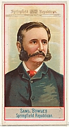 Samuel Bowles, Springfield Republican, from the American Editors series (N1) for Allen & Ginter Cigarettes Brands