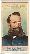 Charles H. Jones, Jacksonville Times Union, from the American Editors series (N1) for Allen & Ginter Cigarettes Brands