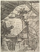 Title Page, from Carceri d'invenzione (Imaginary Prisons)