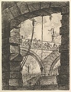The Grand Piazza, from Carceri d'invenzione (Imaginary Prisons)