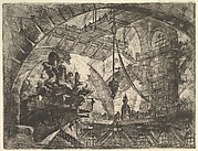 Prisoners on a Projecting Platform, from Carceri d'invenzione (Imaginary Prisons)