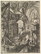 The Round Tower, from Carceri d'invenzione (Imaginary Prisons)