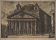 The Pantheon exterior (Veduta del Pantheon d'Agrippa oggi Chiesa di S. Maria ad Martyres)
