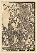 Christ Taking Leave of His Mother, from The Fall and Salvation of Mankind Through the Life and Passion of Christ