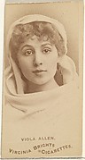 Viola Allen, from the Actors and Actresses series (N45, Type 1) for Virginia Brights Cigarettes