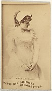 Mary Anderson, from the Actors and Actresses series (N45, Type 1) for Virginia Brights Cigarettes