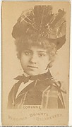 Corinne, from the Actors and Actresses series (N45, Type 1) for Virginia Brights Cigarettes