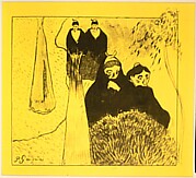 Old Women of Arles, from the Volpini Suite: Dessins lithographiques