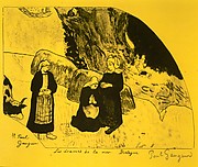 The Drama of the Sea, Brittany, from the Volpini Suite: Dessins lithographiques