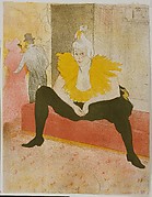 The Seated Clowness (Mademoiselle Cha-u-Kao), from the series Elles (Those Women)