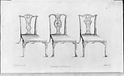 The Gentleman and Cabinet-Maker's Director.  Being a Large Collection of the Most Elegant and Useful Designs of Household Furniture in the Gothic, Chinese and Modern Taste