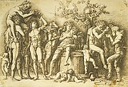 Bacchanal with a Wine Vat
