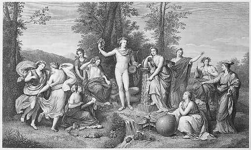 Apollo and the Muses on Parnassus