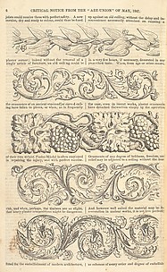 Illustrated Tariff of the Improved Papier-Mâché Picture Frames, also, Enriched Mouldings, made by machinery in twelve feet lengths, without join