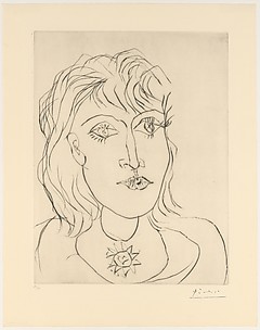 Dora Maar with a Necklace
