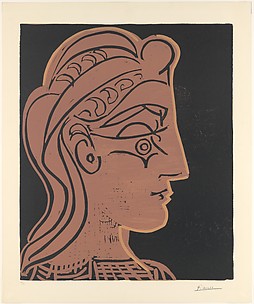 Head of a Woman in Profile