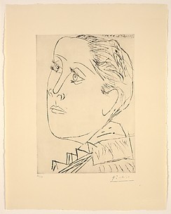 Portrait of Dora Maar with a Chignon I
