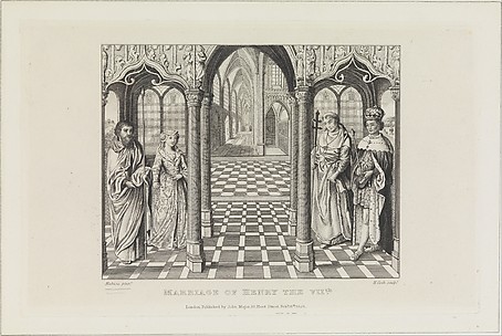 Marriage of Henry the VIIth