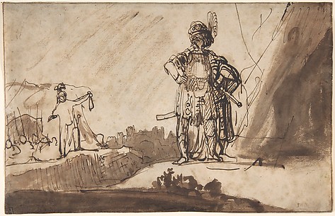 David Showing Saul the Tip of His Coat