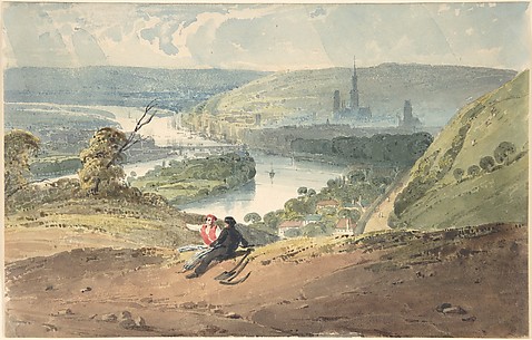 View of Rouen from St. Catherine’s Hill