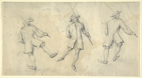 Study of Three Figures Skating